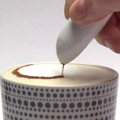 Creative Electrical Latte Art Pen for Coffee Cake