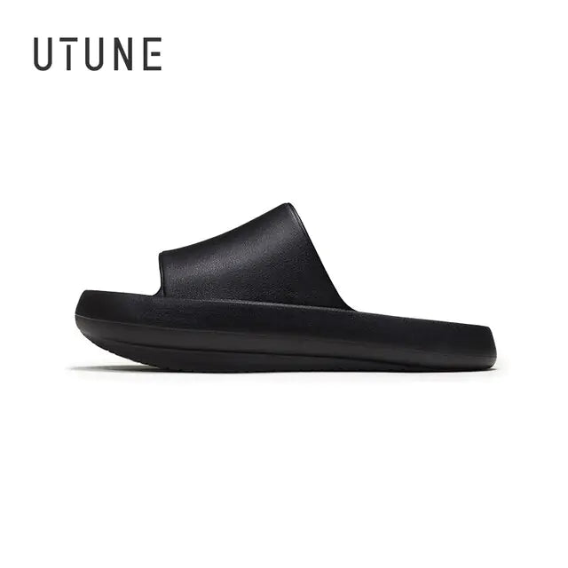 UTUNE Yoga Sandal Slides Negative Heel Shoes