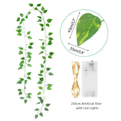 Green Leaf String Lights