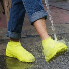 Boots Waterproof Shoe Cover Silicone Material Unisex Shoes Protectors Rain Boots for Indoor Outdoor Rainy Days Reusable