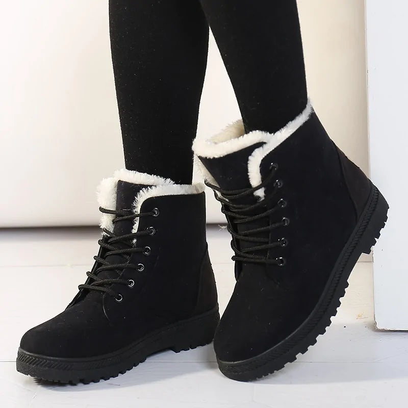 Women Winter Ankle Boots Winter Shoes